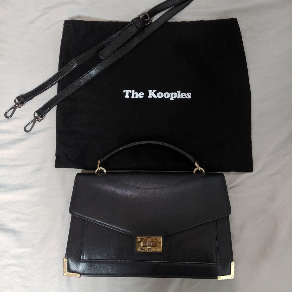 Medium Black Emily Bag -The Kooples